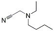 ETHYL-N-BUTYLAMINOACETONITRILE Struktur