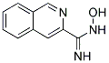 N-HYDROXY-ISOQUINOLINE-3-CARBOXAMIDINE Struktur