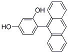 4-ANTHRACEN-9-YL-BENZENE-1,3-DIOL Struktur