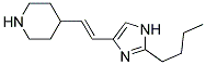 4-[2-(2-BUTYL-1H-IMIDAZOL-4-YL)-VINYL]-PIPERIDINE Struktur