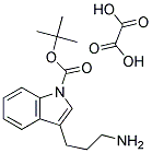 TERT-BUTYL 3-(3-AMINOPROPYL)-1H-INDOLE-1-CARBOXYLATE OXALATE Struktur