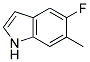 5-FLUORO-6-METHYL INDOLE Struktur