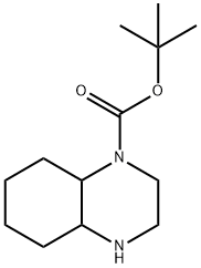 OCTAHYDRO-QUINOXALINE-1-CARBOXYLIC ACID TERT-BUTYL ESTER Struktur