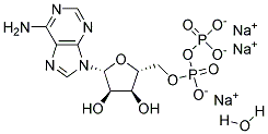 ADENOSINE 5'-DIPHOSPHATE TRISODIUM SALT HYDRATE Struktur