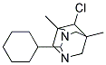 6-CHLORO-2-CYCLOHEXYL-5,7-DIMETHYL-1,3-DIAZATRICYCLO[3.3.1.1(3,7)]DECANE Struktur