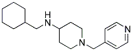 N-(CYCLOHEXYLMETHYL)-1-(PYRIDIN-4-YLMETHYL)PIPERIDIN-4-AMINE Struktur