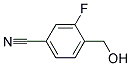 3-FLUORO-4-HYDROXYMETHYL BENZONITRILE Struktur