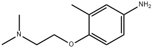 N-[2-(4-AMINO-2-METHYLPHENOXY)ETHYL]-N,N-DIMETHYLAMINE Struktur