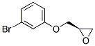 (R)-2-((3-BROMOPHENOXY)METHYL)OXIRANE Struktur