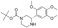 (S)-3-(2,4,5-TRIMETHOXY-PHENYL)-PIPERAZINE-1-CARBOXYLIC ACID TERT-BUTYL ESTER Struktur