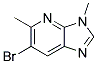 6-BROMO-3,5-DIMETHYL-3H-IMIDAZO[4,5-B]PYRIDINE Struktur