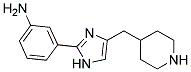 3-(4-PIPERIDIN-4-YLMETHYLIMIDAZOL-2-YL)PHENYLAMINE Struktur