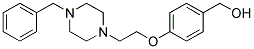 (4-[2-(4-BENZYLPIPERAZINO)ETHOXY]PHENYL)METHANOL Struktur