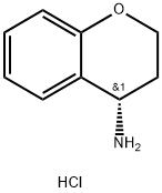 (S)-CHROMAN-4-YLAMINE HYDROCHLORIDE Struktur