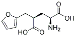 (2S,4R)-2-AMINO-4-FURAN-2-YLMETHYL-PENTANEDIOIC ACID Struktur