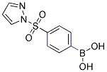 4-(1H-PYRAZOL-1-YLSULFONYL)PHENYLBORONIC ACID Struktur