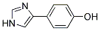 4-(1H-IMIDAZOL-4-YL)-PHENOL Struktur