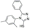 4-(2,4-DIMETHYLPHENYL)-5-PHENYL-4H-1,2,4-TRIAZOLE-3-THIOL Struktur