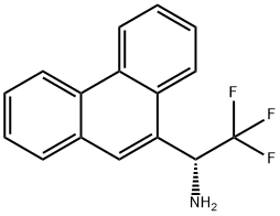 (R)-2,2,2-TRIFLUORO-1-PHENANTHREN-9-YL-ETHYLAMINE Struktur