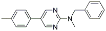 N-BENZYL-N-METHYL-5-(4-METHYLPHENYL)PYRIMIDIN-2-AMINE Struktur