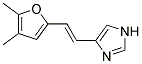 4-[2-(4,5-DIMETHYL-FURAN-2-YL)-VINYL]-1H-IMIDAZOLE Struktur