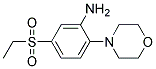 5-ETHYLSULFONYL-2-MORPHOLIN-4-YL-ANILINE Struktur