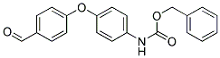 [4-(4-FORMYL-PHENOXY)-PHENYL]-CARBAMIC ACID BENZYL ESTER Struktur