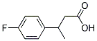 3-(4-FLUORO-PHENYL)-BUTYRIC ACID Struktur