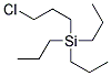 (3-CHLORO-PROPYL)-TRIPROPYL-SILANE Struktur