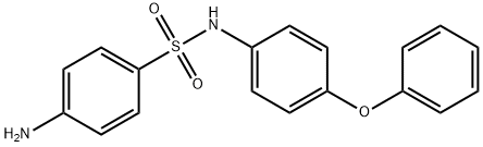 4-AMINO-N-(4-PHENOXY-PHENYL)-BENZENESULFONAMIDE Struktur