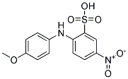 4-NITRO-4'-METHOXY-DIPHENYL AMINE-2-SULFONIC ACID Struktur