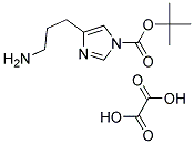 TERT-BUTYL 4-(3-AMINOPROPYL)-1H-IMIDAZOLE-1-CARBOXYLATE OXALATE Struktur