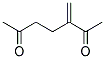 3-METHYLENE-2,6-HEPTANEDIONE Struktur