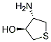 (3S,4S)-4-AMINOTETRAHYDROTHIOPHENE-3-OL Struktur