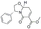 (3R,8AS)-5-OXO-3-PHENYL-2,3,8,8A-TETRAHYDRO-5H-OXAZOLO[3,2-A]PYRIDINE-6-CARBOXYLIC ACID METHYL ESTER Struktur