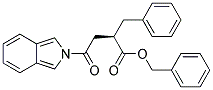 (R)-2-BENZYL-4-(3AS,7AR)-OCTAHYDRO-ISOINDOL-2-YL-4-OXO-BUTYRIC ACID BENZYL ESTER Struktur