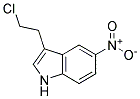 3-(2-CHLORO-ETHYL)-5-NITRO-1H-INDOLE Struktur