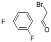 A-BROMO-2',4'-DIFLUOROACETOPHENONE Struktur