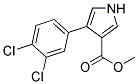 4-(3,4-DICHLOROPHENYL)-1H-PYRROLE-3-CARBOXYLIC ACIDETHYL ESTER Struktur