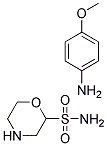 4-Anisidine-2-Morpholino-Sulfonamide Struktur