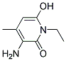 3-Amino-4-Methyl-6-Hydroxy-N-Ethylpyridone-2 Struktur