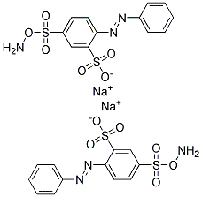 4-Amino Azobenzene-2,4-Disulfonic Acid Disodium Salt Struktur