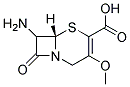 7-amino-3-methoxy-3-cephem-4-carboxylic acid Struktur