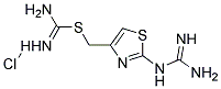 S-(2-GUANIDINOTHIAZOL-4-YLMETHYL)ISOTHIOUREA MONOHYDROCHLORIDE Struktur