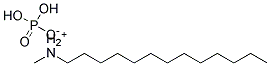 Tridecyl methyl ammonium dihydrogen phosphate Struktur