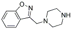 3-(Piperazin-1-Ylmethyl)-1,2-Benzisoxazole Struktur