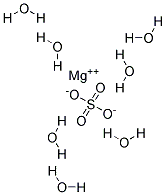 MagnisiumSulphateHeptahydrate Struktur