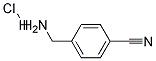 4-CyanobenzylamineHcl Struktur
