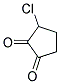 3-Chlorocyclopentan-1.2-Dione,~97% Struktur