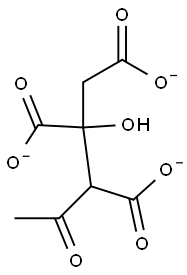 AcetylCitrate Struktur